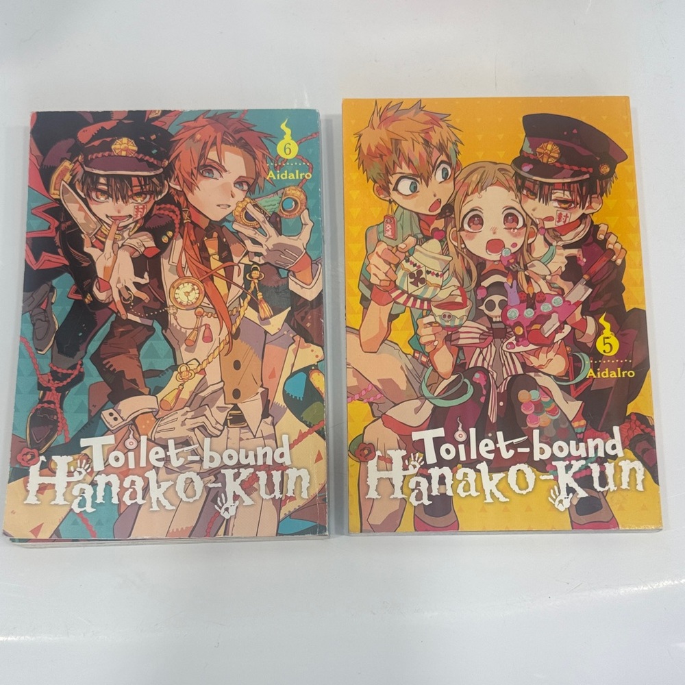 Toilet-bound Hanako-kun Manga Volumes 5 and 6